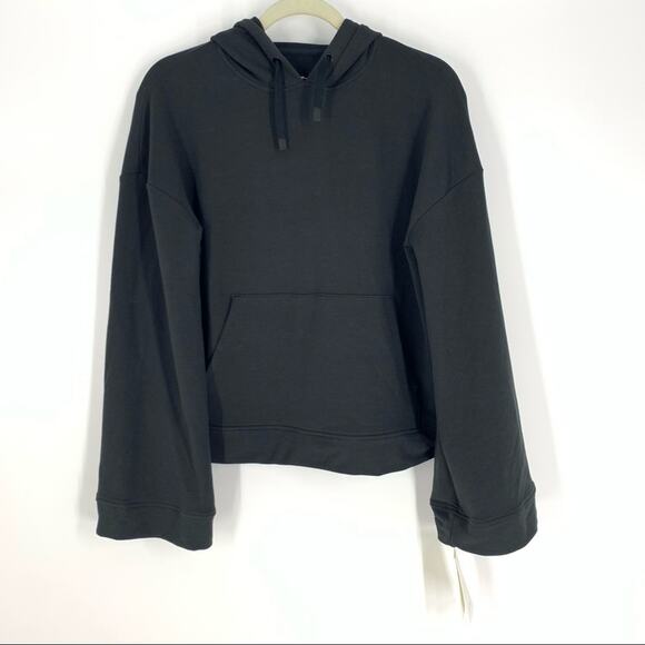 All In Motion Hoodie Sweatshirt Bell Sleeve Pullover Black XS NWT - Picture 1 of 5